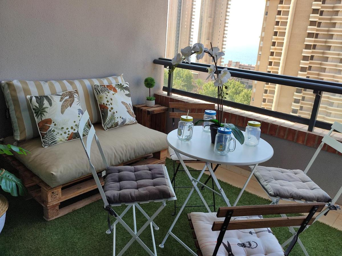 Junto Playa Levante Con Terraza Chill-Out-2 Wcs-A Estrenar Gemelos 23 Benidorm Exterior photo
